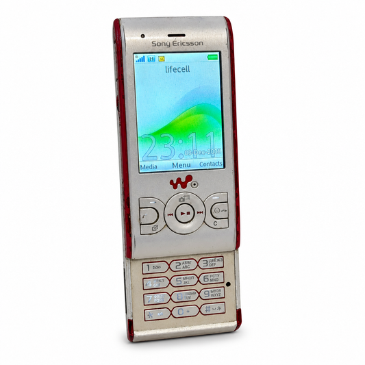 Refurbished Sony Ericsson W595 open slider front view
