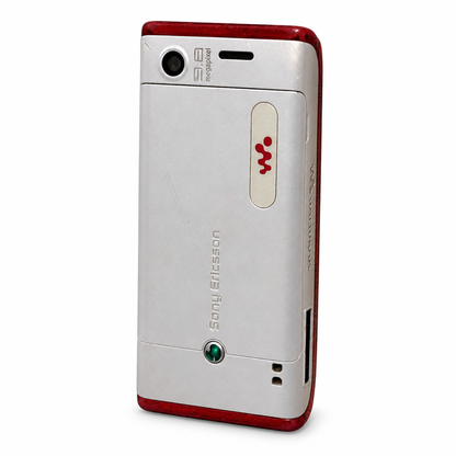 Refurbished Sony Ericsson W595 angled rear camera view