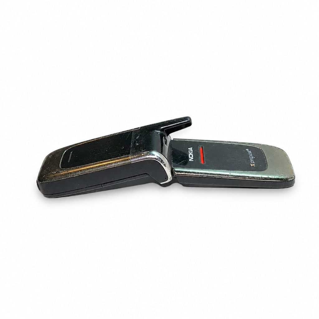 Refurbished Nokia 6060 open rear angled view
