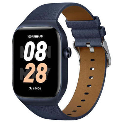 Smart Watch T2 (Deep Blue) - 1.75" Amoled Display, Bluetooth Calling Brand New