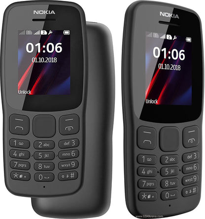 Nokia 106 2018 Dual SIM GSM Keypad Phone UAE