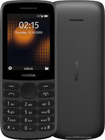 Nokia 215 4G Dual SIM BT 5.0 FM Radio UAE - Keypad Phone