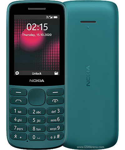 Nokia 215 4G Dual SIM BT 5.0 FM Radio UAE - Keypad Phone