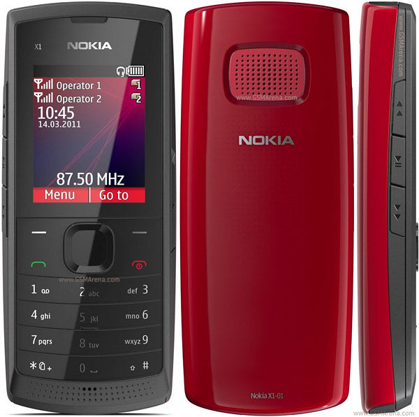 Nokia X1-01 Dual SIM GSM Keypad Phone UAE