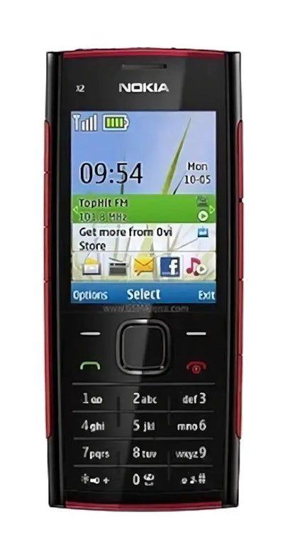 Nokia X2-00 Renewed Single SIM Music Phone UAE - Keypad