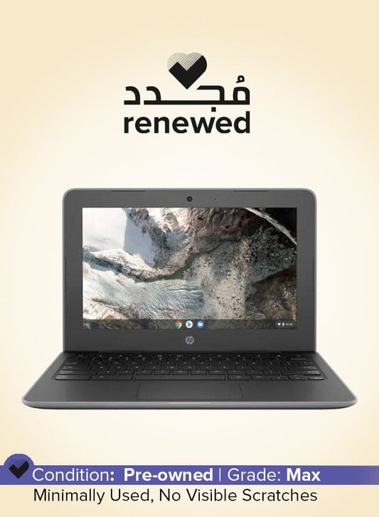 Renewed HP Chromebook 11 G7 EE Laptop with 11.6-Inch HD Display Intel Celeron Processor / 4GB RAM / 16GB Storage