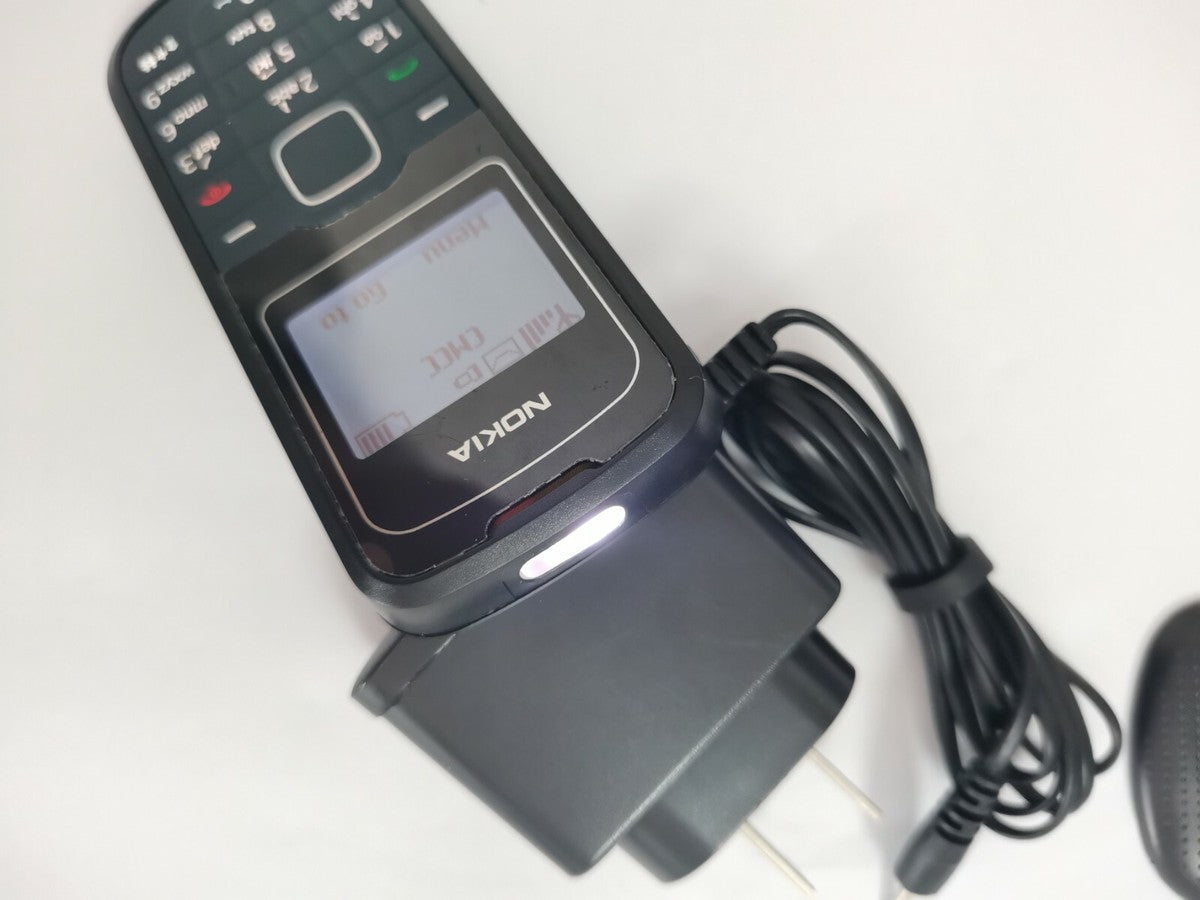 Nokia 1202 - Black (Unlocked) Cellular Phone English Arabic Russian Hebrew|384855780202