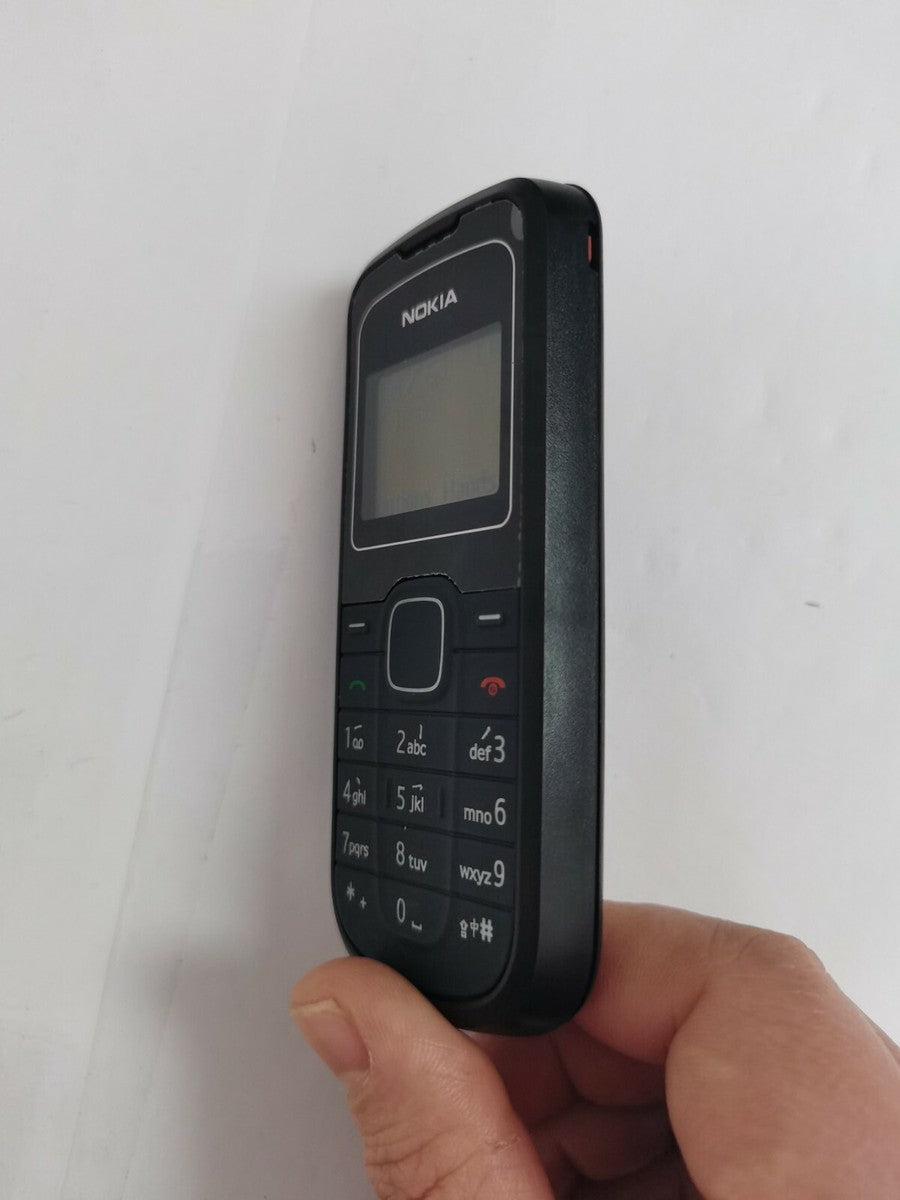 Nokia 1202 - Black (Unlocked) Cellular Phone English Arabic Russian Hebrew|384855780202
