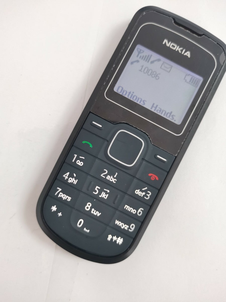 Nokia 1202 - Black (Unlocked) Cellular Phone English Arabic Russian Hebrew|384855780202