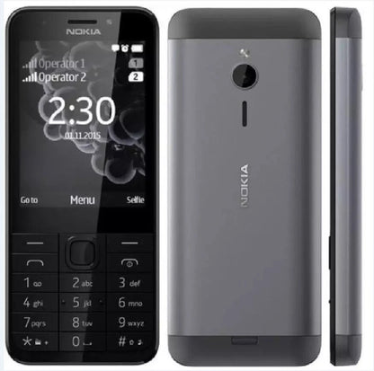 Nokia 230 Dual SIM Mobile Phone - Keypad