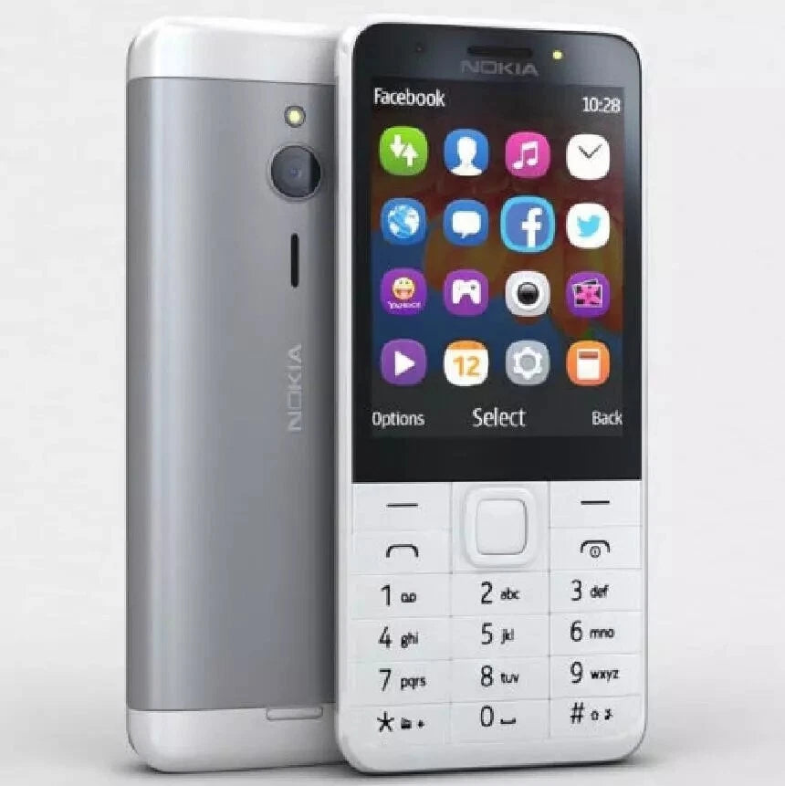 Nokia 230 Dual SIM Mobile Phone - Keypad