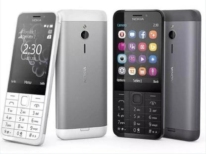 Nokia 230 Dual SIM Mobile Phone - Keypad