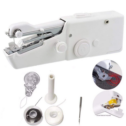 Portable Handheld Mini Sewing Machine for Quick Repairs